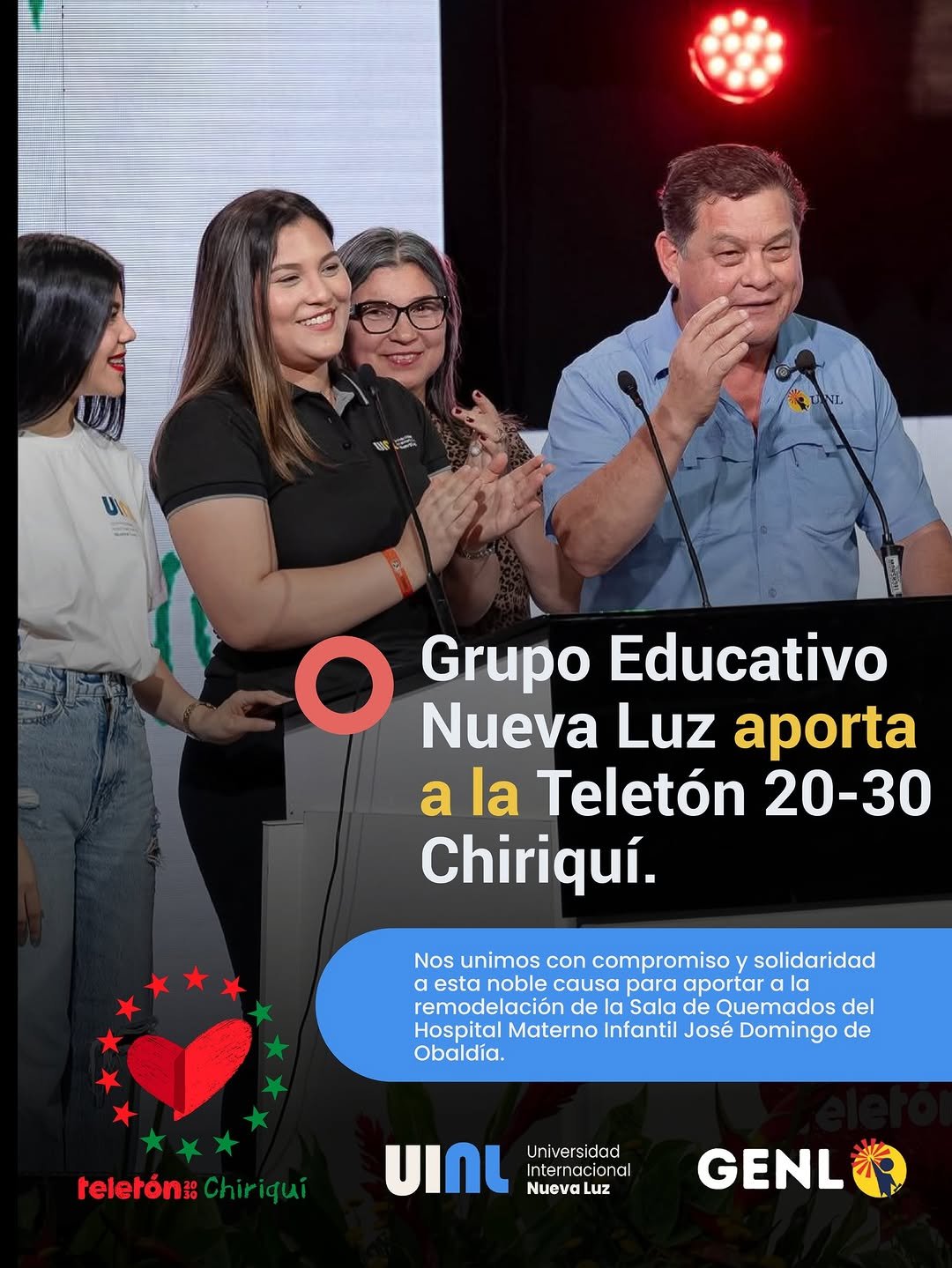 Donación a la Teletón 20-30 Chiriquí